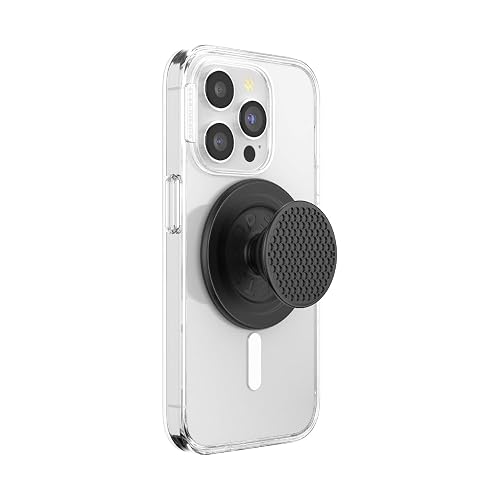 PopSockets PopGrip para MagSafe, Agarre magnético y Soporte para teléfono, Parte Superior Intercambiable, Agarre Seguro para iPhone MagSafe, Soporte para visualización Manos Libres, Carga inalámbrica