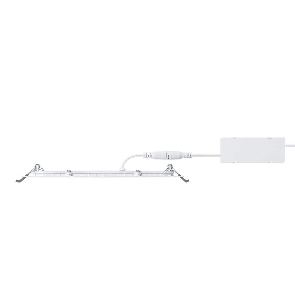 Philips LED Empotrado DL252 Cuadrado 8" - luz cálida de 18 watts