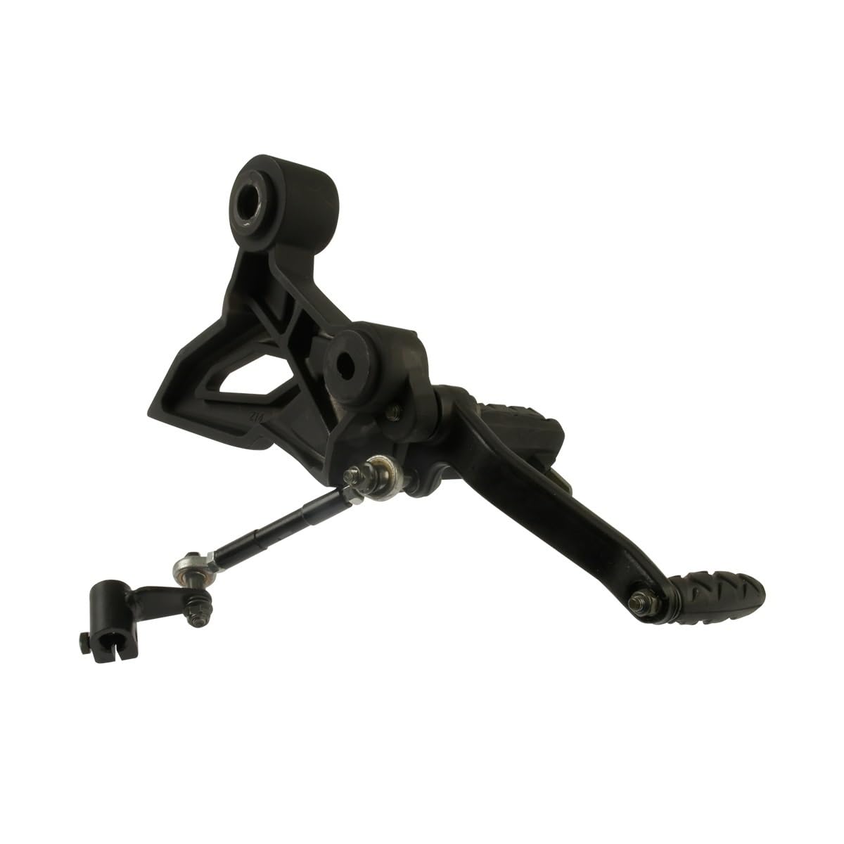 ITALIKA F11010481 Conjunto Posapie Delantera Izquierdo, Negro