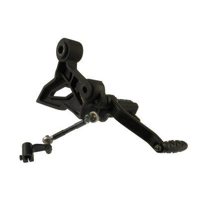 ITALIKA F11010481 Conjunto Posapie Delantera Izquierdo, Negro