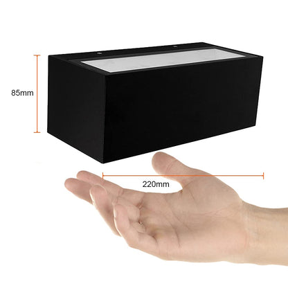 Tecnolite - Lámpara de exterior LED para sobreponer, 20 W, Luz blanca neutra
