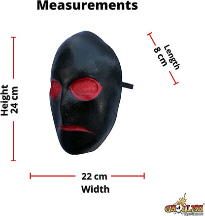 Máscara de Hoodie de Creepypasta, Máscaras de Monstruos de Creepy Pasta por Ghoulish Productions Ideales para Halloween