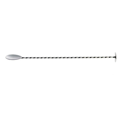 Barfly M37010 - Cuchara de acero inoxidable estándar (33.5 cm), Acero inoxidable, Muddler 11 13/16" (30.0 Cm), 1