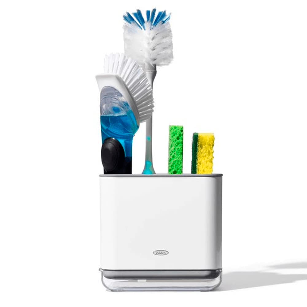 OXO Good Grips - Organizador de Lavabo, Color Blanco