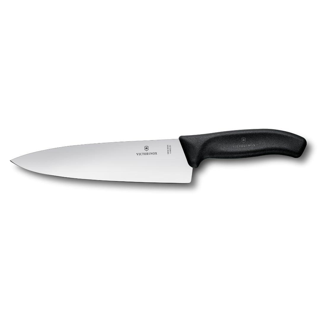 Victorinox Cuchillo para Trinchar, Negro, 20 Centímetros