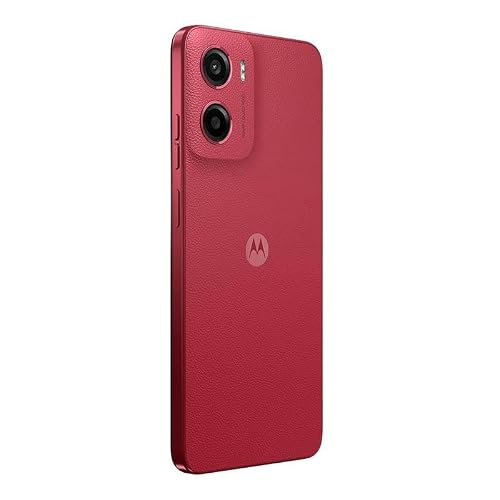 Motorola G05 Rojo (4GB RAM/128GB), 50MP, Celular Desbloqueado