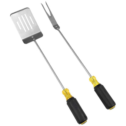 Klein Tools 98222 Klein Tools BBQ Tool Set - 2-piece w/ Cushion-Grip