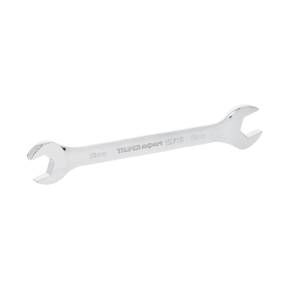 Truper Expert LL-31819, Llave española, milimétrica, 18 x 19 x 227 mm