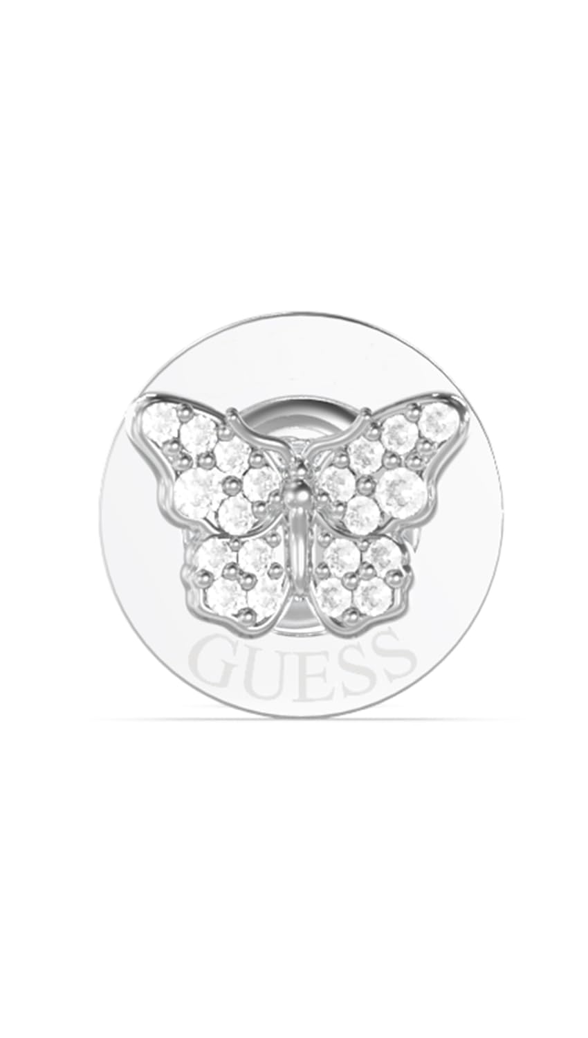 GUESS Aretes para Mujer BORBOLETA color Plata