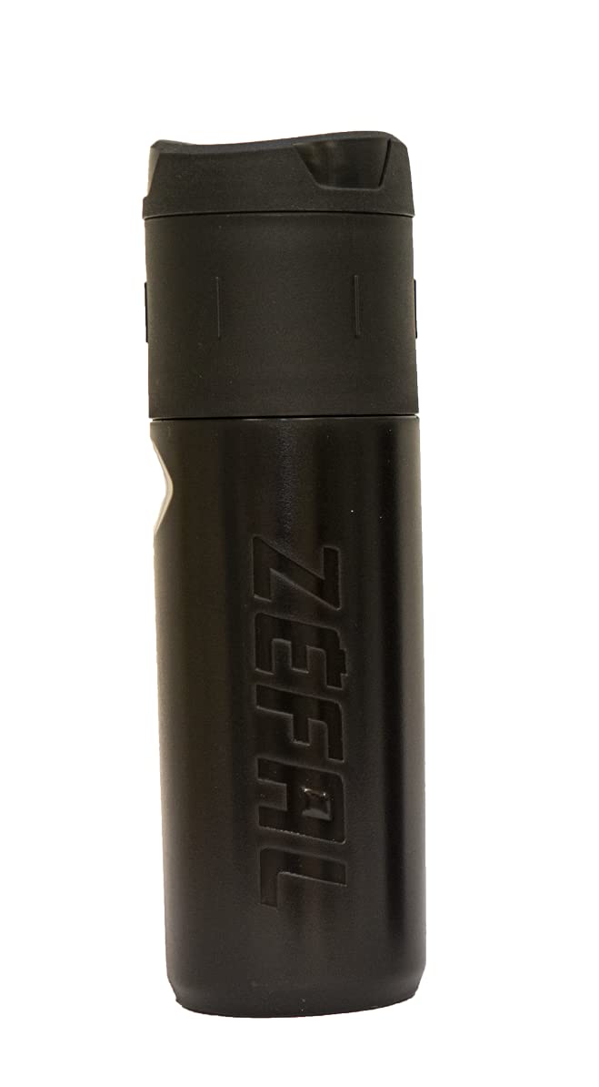 Zefal Z-Box L Caja de Almacenamiento de Herramientas – 0,8 L Impermeable Cápsula de Herramientas de Bicicleta para jaulas de Botellas, Cierre de tapón de Rosca, Estuche Compacto de Polipropileno
