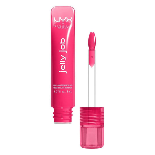 NYX Professional Makeup Jelly Job Gloss, Brillo Labial Efecto Jelly - Juicy Jelly