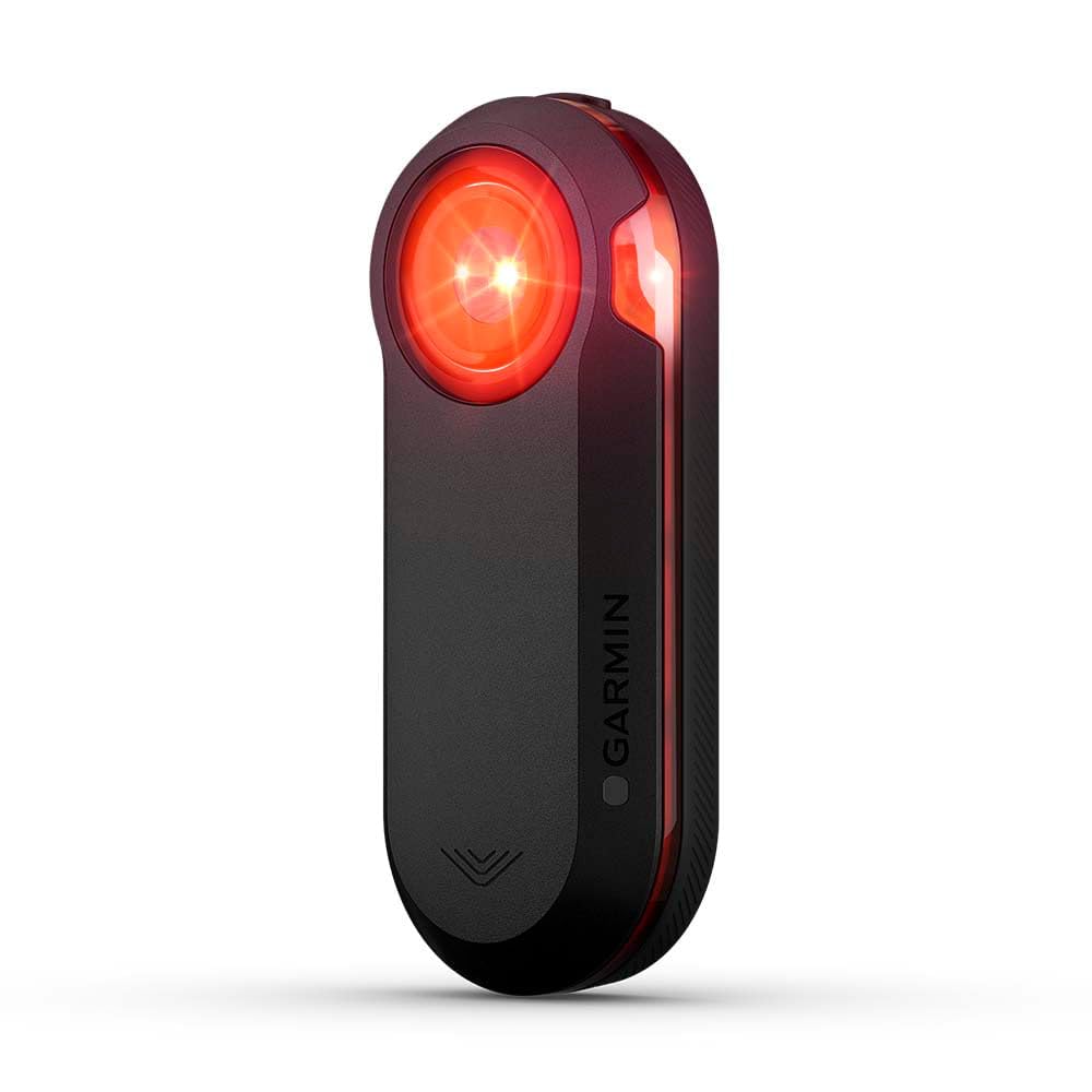 Garmin 010-02376-00 Varia RTL515, Radar retrovisor de Ciclismo con luz Trasera, alertas visuales y audibles para vehículos de hasta 153 Yardas de Distancia