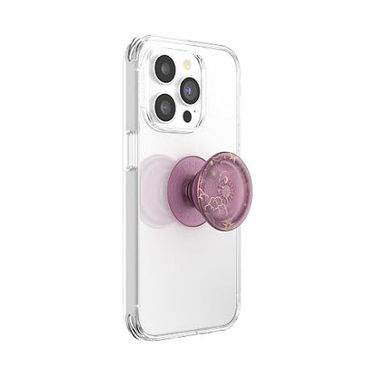 PopSockets - Soporte calcomanía para teléfono, Malva Celestial | Sujeción cómoda y segura, anticaídas, soporte, luna, estrella, sol, espacio, teléfono, mujeres