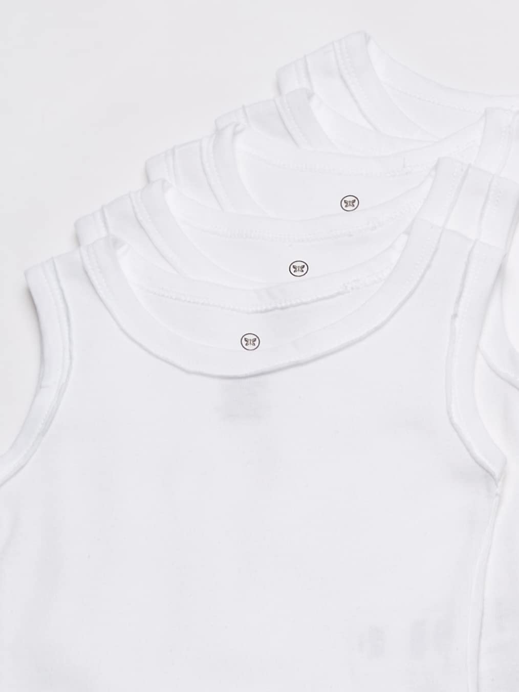 HonestBaby Muscle tee Sleeveless T-Shirt Multi-Packs Camiseta sin Mangas para bebs y Nios pequeosbaby-Boys