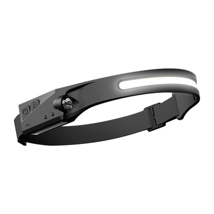 Tecnolite Lámpara de Cabeza Recargable 3 W/ 5 W - Tecnolite Luz de Día, Sensor de Encendido, Intensidad Regulable, Batería Integrada USB-C, LED integrado