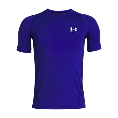 Under Armour Playera de Entrenamiento HeatGear para Niño - Azul - G