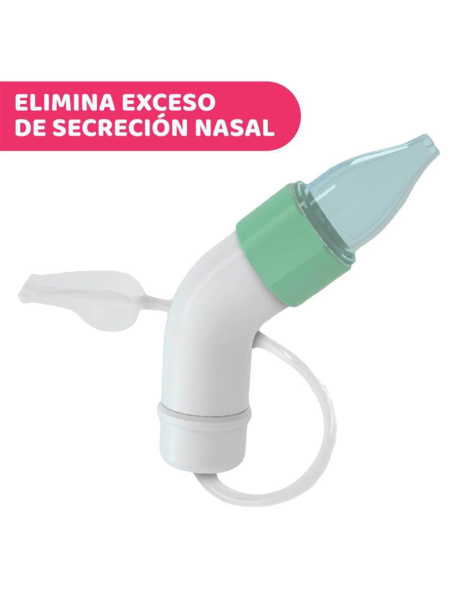 Chicco 3 Pzas Aspirador Nasal Manual Physioclean para Beb? y Nio