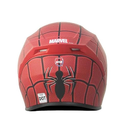 Casco Motocicleta Marca - Edge - Estilo Marvel - Visor Doble ANTIVAHO - Certificado Dot - Moto Cascos
