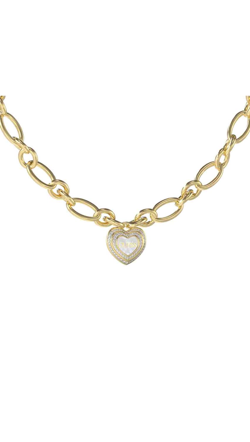 GUESS Collar para mujer amami color dorado jubn04023jwygwht/u