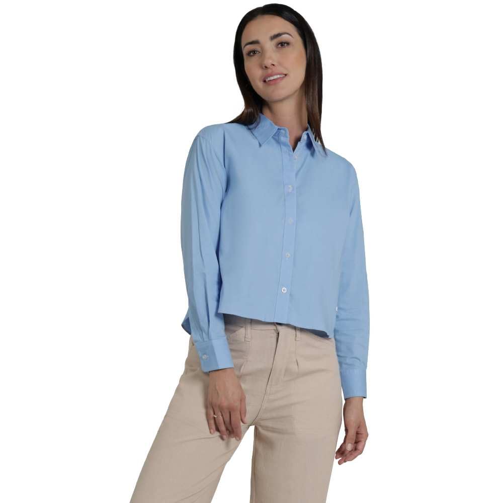Lee Camisa Regular de Algodón para Mujer