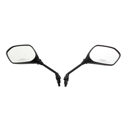 Italika F10010198 Juego Espejos Izquierdo Derecho Logo Negro