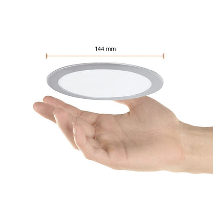 Tecnolite Lámpara LED Empotrado, Color Blanco, 9 W, Luz de Día 6 500 k, Downlight