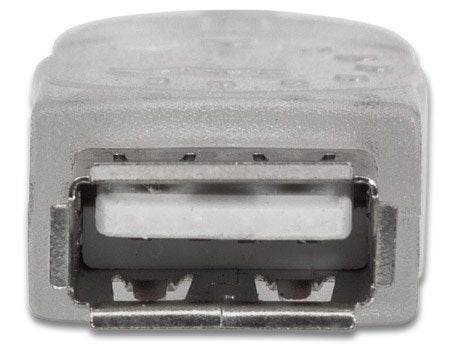 Manhattan CABITL130 Cable USB, Extensión, 4, 5 m, USB A, USB A, Macho/Hembra, Transparente
