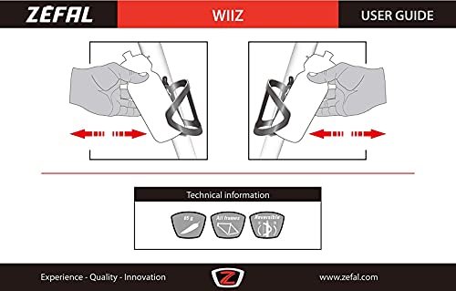 ZEFAL Porta Anfora WIIZ 65g Plastico Blanco 1700W