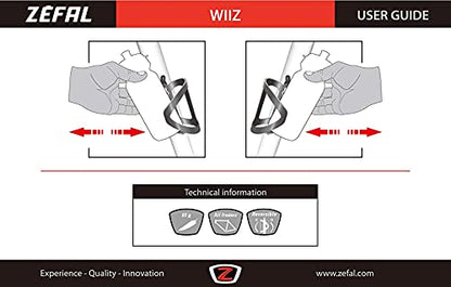 ZEFAL Porta Anfora WIIZ 65g Plastico Blanco 1700W