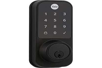 Yale cerradura digital inteligente ydd120 negra, para hogar u oficina