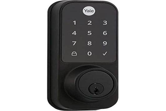 Yale cerradura digital inteligente ydd120 negra, para hogar u oficina
