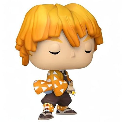Funko Pop! Animation: Demon Slayer - Zenitsu Agatsuma - Exclusive | Mercancía Oficial de Anime - Figura de Vinilo Coleccionable para Decoración - Regalo de Cumpleaños para Fans