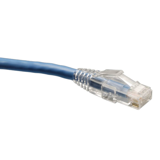 Tripp Lite N202-025-BL Cable de Red Patch Cat6 Gigabit, Snagless, Conductor Sólido (RJ45 M/M), Azul, 7.62m