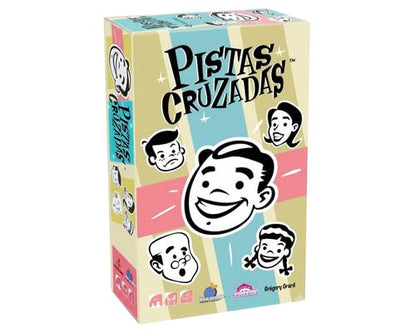 Blue Orange – Juego de Mesa Pistas Cruzadas | Palabras y Asociación de Ideas, 2–6 Jugadores, Edad 7+, Dinámico y Educativo
