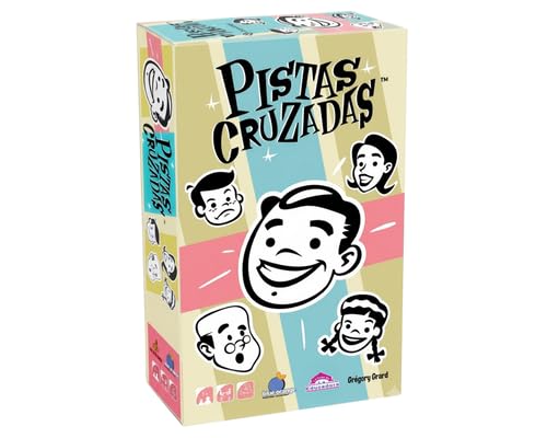 Blue Orange – Juego de Mesa Pistas Cruzadas | Palabras y Asociación de Ideas, 2–6 Jugadores, Edad 7+, Dinámico y Educativo