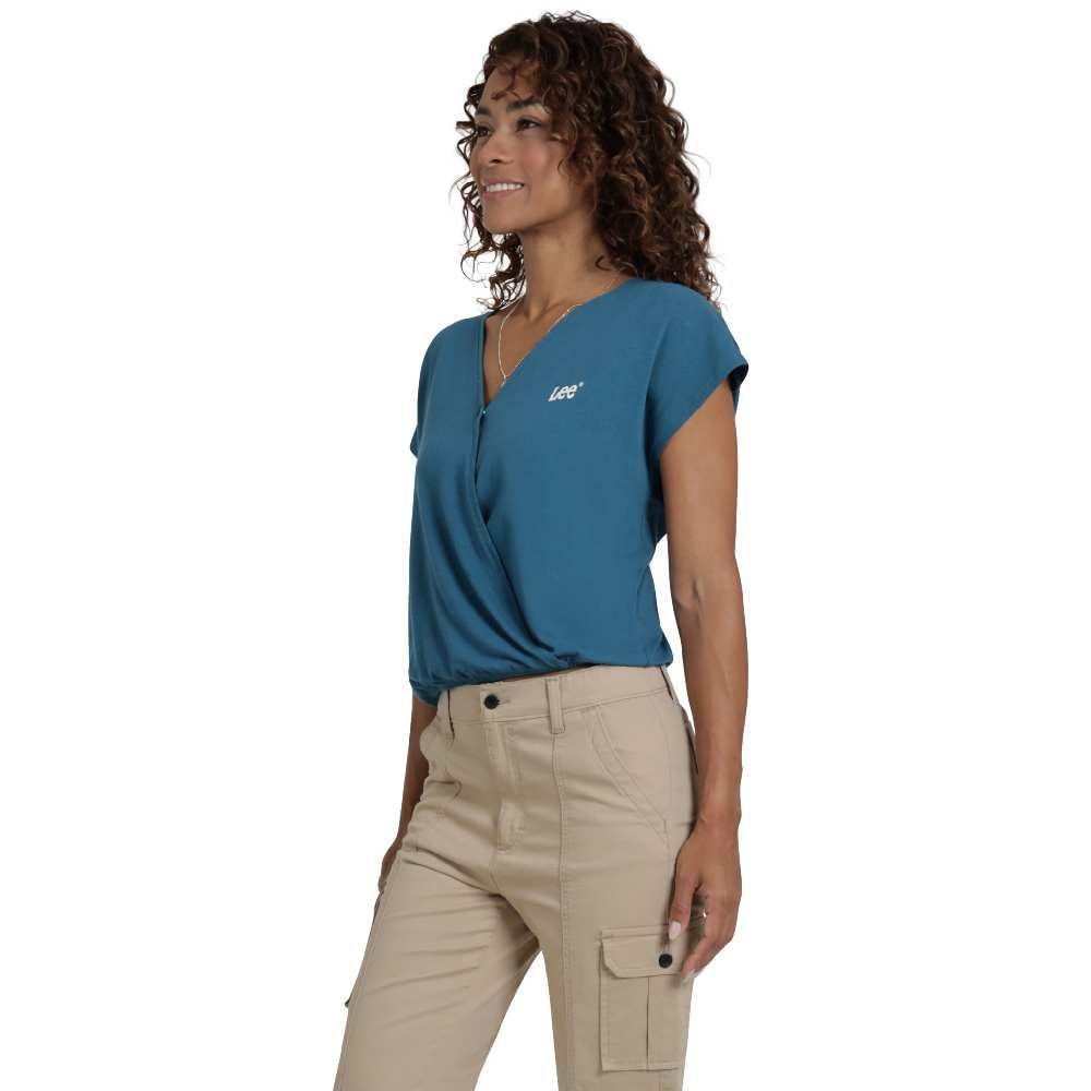 Lee Camisa Regular de Algodón para Mujer