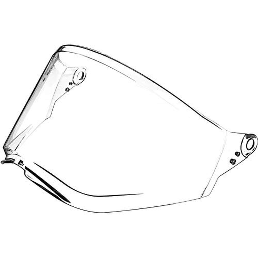 O'Neal Sierra II Unisex-Adult Helmet Replacement Shield (Clear, One Size)