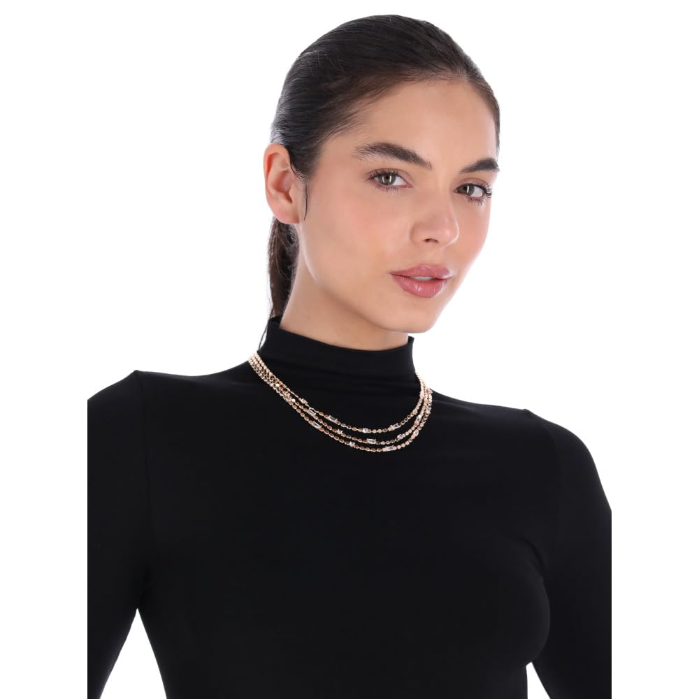 Anne Klein Collar Dorado Asimétrico para Mujer