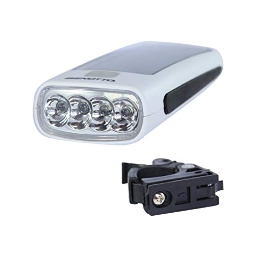 Benotto Luz Delantera USB Solar Recargable 2xFunciones 17 lúmenes 4 Led JY-377