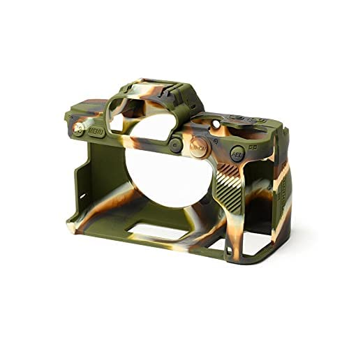 EasyCover - Funda de Silicona para cámara - Protección para su cámara Sony A9 II/ A7R - Camuflaje