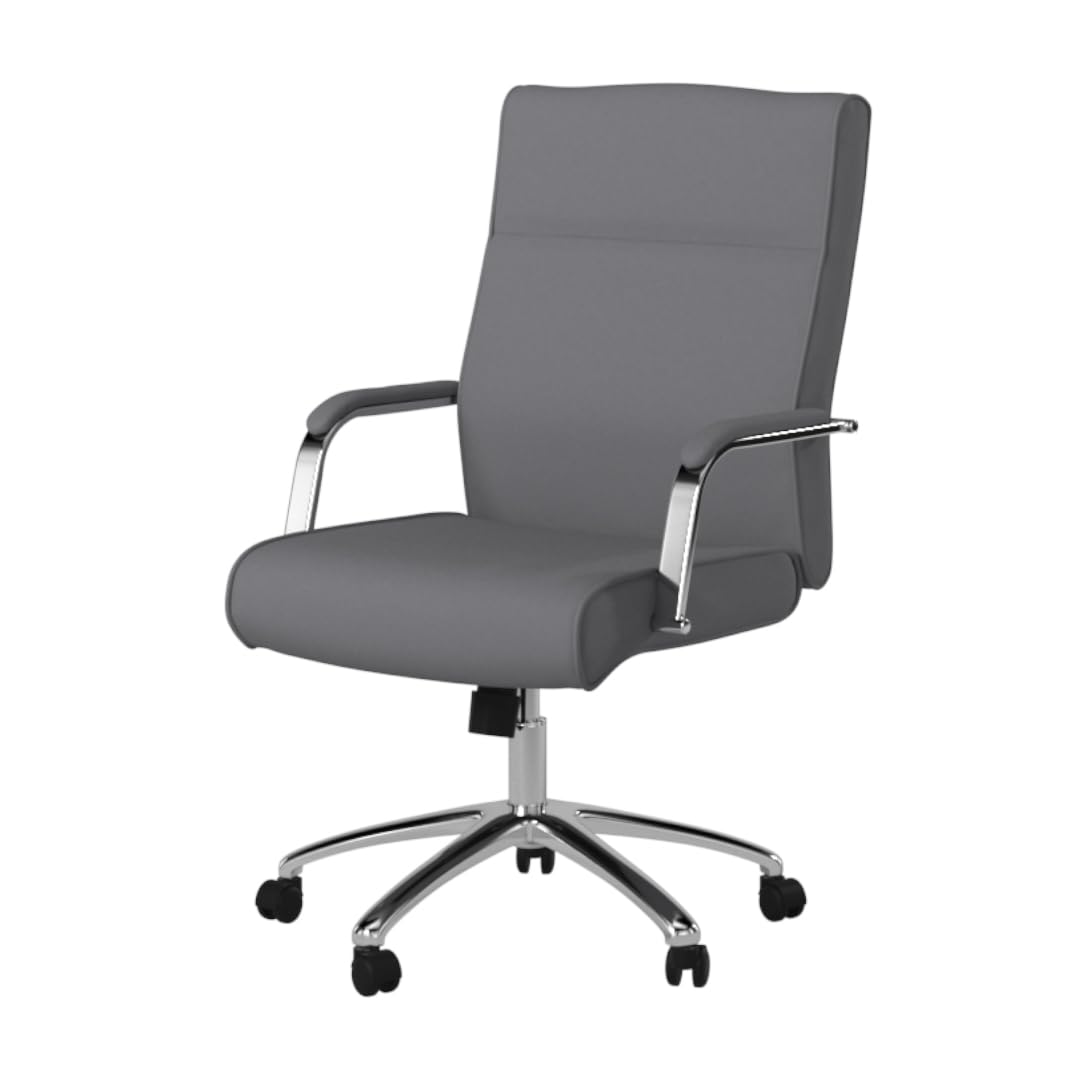 Boss Office Products - Silla de Asiento Ejecutivo, Color Gris