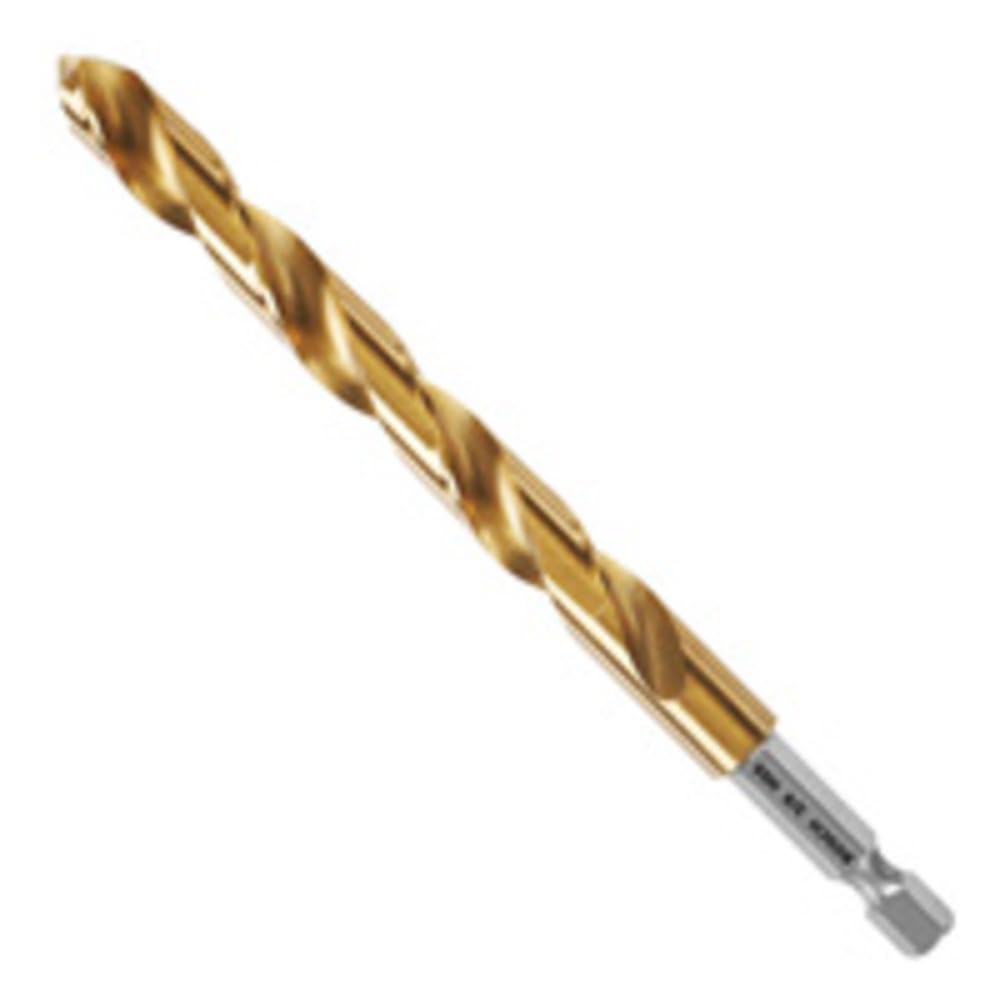 BOSCH TI2143IM - Broca de titanio resistente al impacto de 1/4 pulgadas x 4 pulgadas - 3 - 8" Diameter