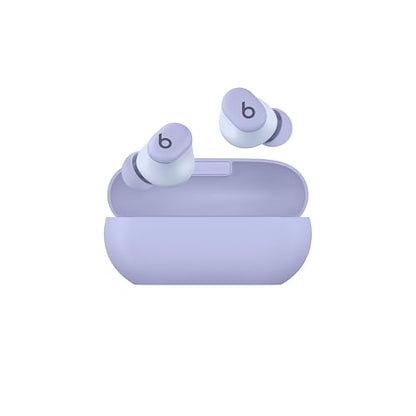 Beats Solo Buds - Audífonos inalámbricos Bluetooth 12 Horas de Compatibilidad con Apple y Android Micrófono Integrado, Morado ártico