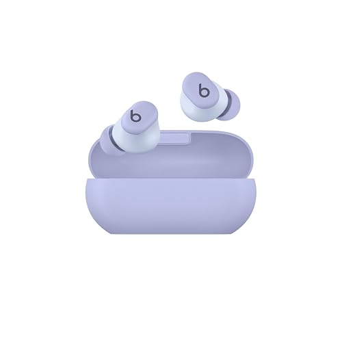 Beats Solo Buds - Audífonos inalámbricos Bluetooth 12 Horas de Compatibilidad con Apple y Android Micrófono Integrado, Morado ártico
