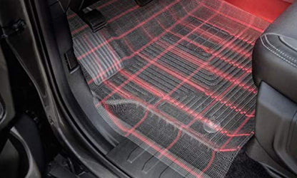 Serie de Estilo clásico Husky Liners | 1997-2003 Ford F-150 SuperCab/Cabina estándar, 2004 Ford F-150 Heritage SuperCab/Cabina estándar | Renovaciones de Piso Delantero, Negro | 33301