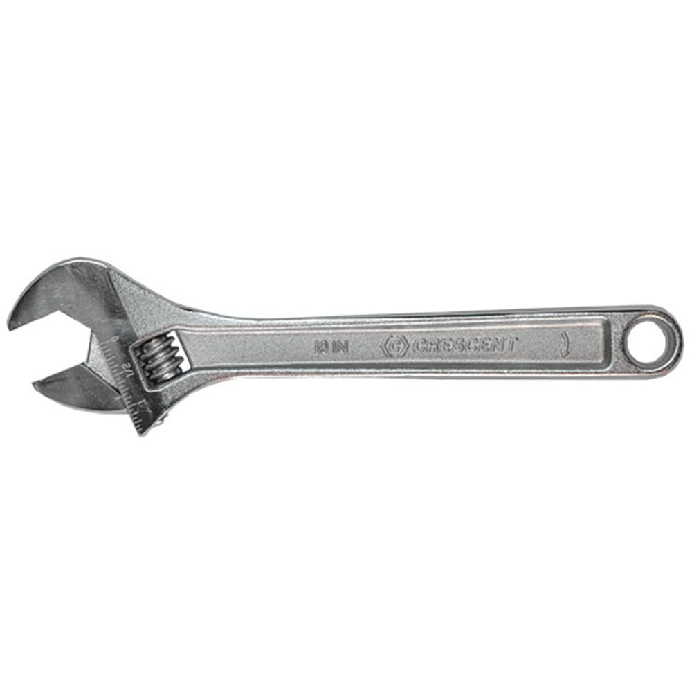 Crescent AC210VS Adjustable Wrench Plated Finish 10 Inch - 10 "