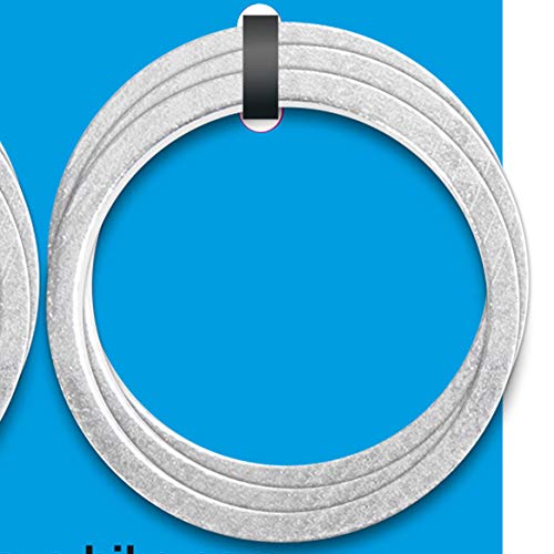 M-Wave - Juego Espaciador (6 Unidades, 5 mm, para Auriculares de 1 1/8", en 6 Colores