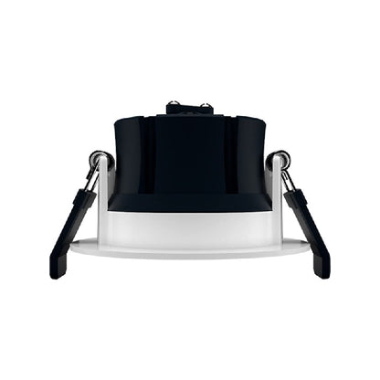 Tecnolite Lámpara Downlight LED Empotrable 9 W, Luz Suave Cálida, A Prueba de Vapor, LED integrado