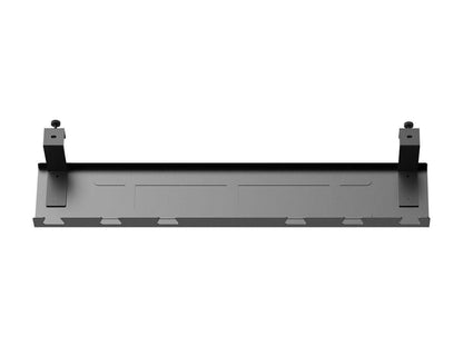 Mono Cable Tray Organizer - Black | Under Desk Cord Management, Ideal For Work Computer Tables, Home and Office Sit-Stand Desks - Workstream Collection