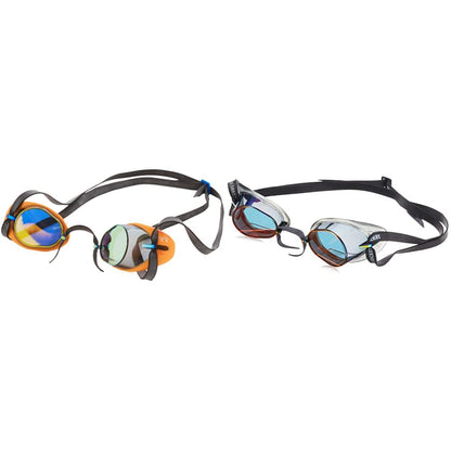 TYR Socket Rockets 2.0 Lentes Metalizado, Arcoiris (Rainbow), Una Talla + Socket Rockets 2.0 Lentes metalizado, Metal Fire